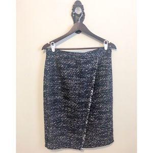 JCrew Tweed Metallic Pencil Skirt